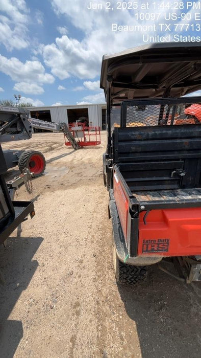 2021 Kubota RTV-X1140W-H Plastic Canopy, Windshield Acrylic Clear, LED Strobe Light, Wire Harness Kit, Back up Alarm