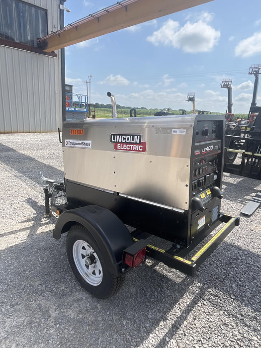 2024 Lincoln Electric LE400 Kubota V1505, Trlr, Cable Rack, Light Kit, ES Decals, T3