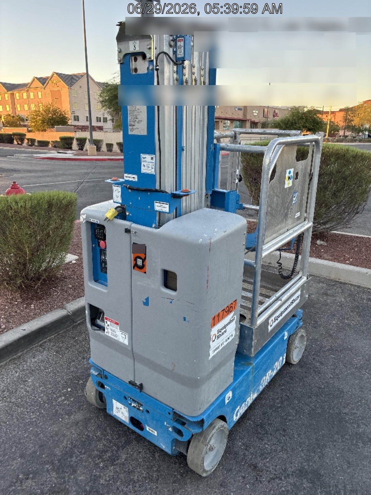2020 GENIE GR-20