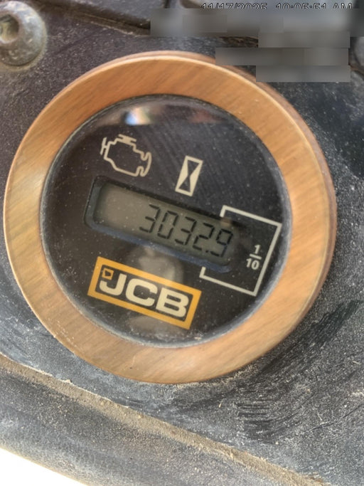 2019 JCB 512-56 109 HP w/Open ROPS, Beacon, Aux Hydraulics, Worklights, Solid Tires w/60" Carriage/Forks