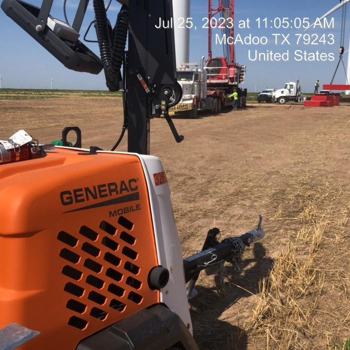 2023 Generac MLT2 Diesel, Flex Switch 120V Input, Powerzone Controller, (4) 320W LED Lights, 4kW Generator, 39.9 Gal Fuel Tank, 2" Ball, T3