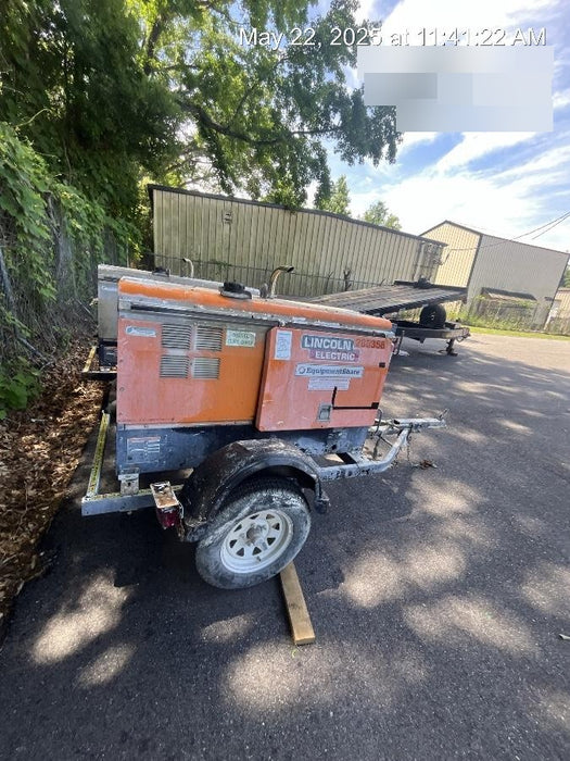 2022 Lincoln Electric LE400 Kubota V1505, Trlr, Cable Rack, Light Kit, ES Decals, T3