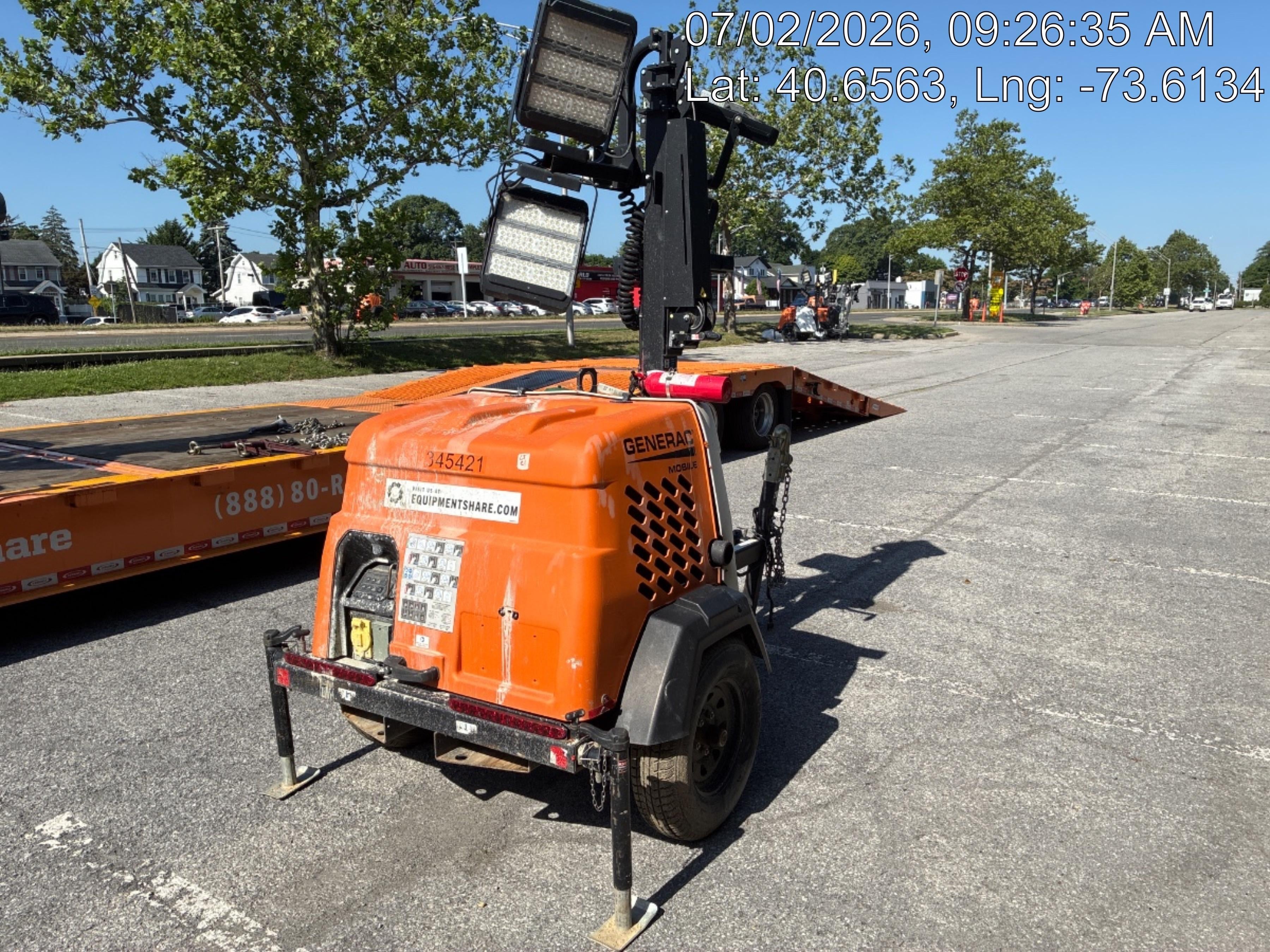 2023 Generac MLT2 Diesel, Flex Switch 120V Input, Powerzone Controller, (4) 320W LED Lights, 4kW Generator, 39.9 Gal Fuel Tank, 2" Ball, T3