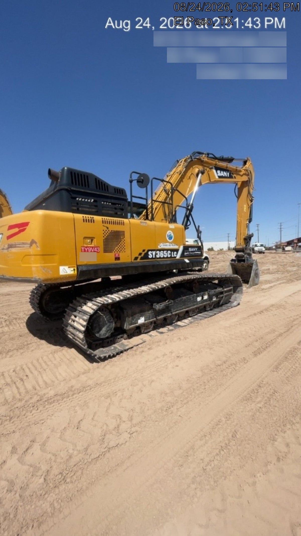 2019 SANY SY365C LC