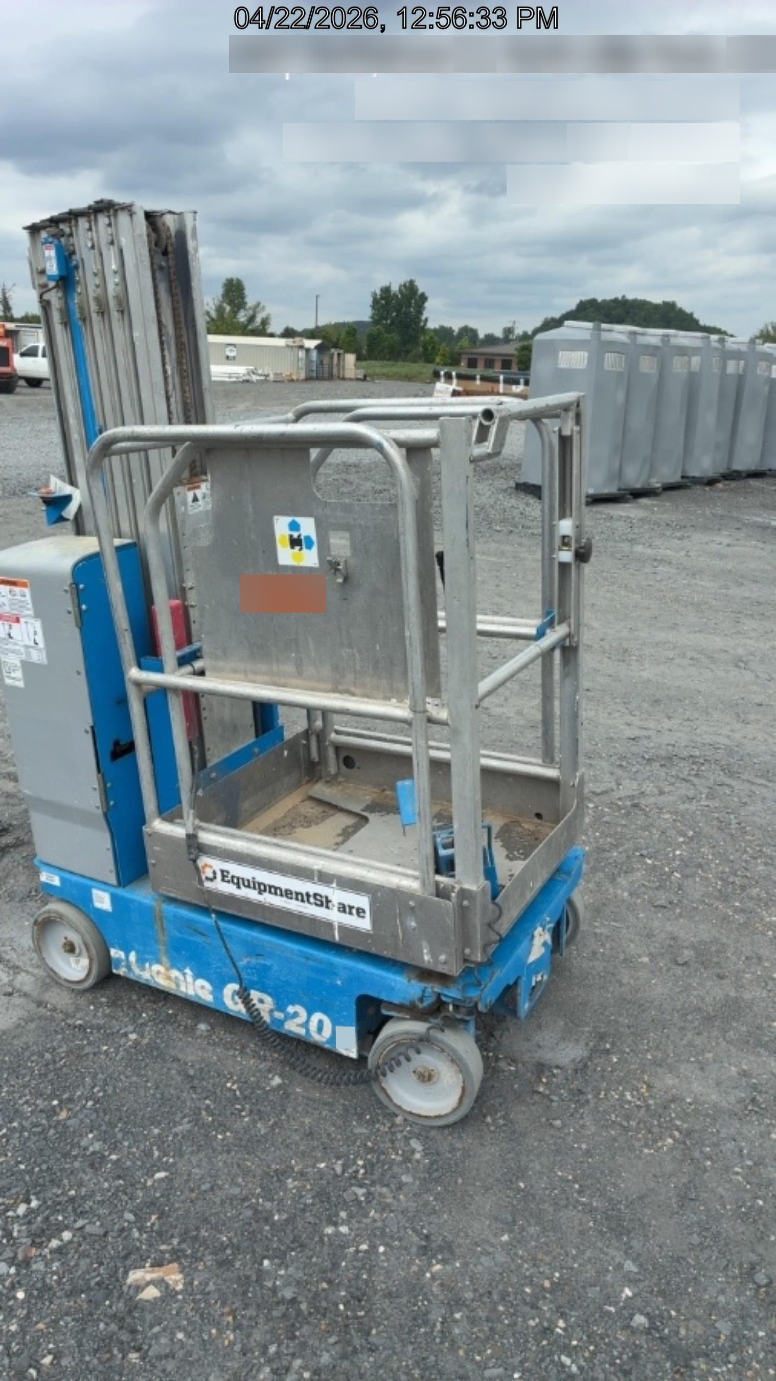 2020 GENIE GR-20