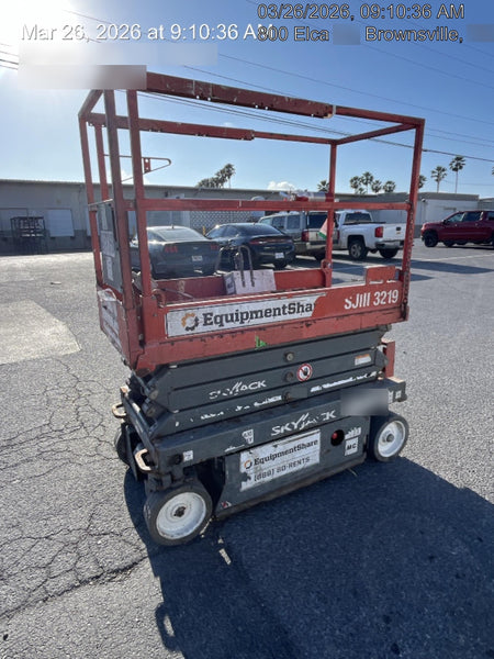 2019 Skyjack SJIII-3219 Standard Options