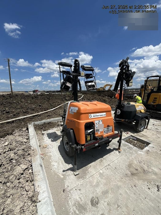 2023 Generac MLT2 Diesel, Flex Switch 120V Input, Powerzone Controller, (4) 320W LED Lights, 4kW Generator, 39.9 Gal Fuel Tank, 2" Ball, T3