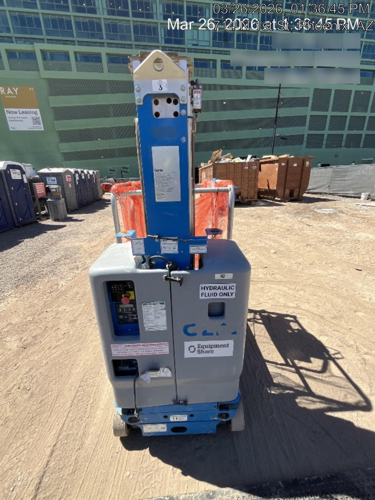 2018 GENIE GR-20