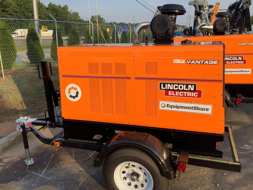 2021 Lincoln Electric Vantage 549X Ready Pak 3, ORANGE (includes trailer, cable rack, fender light kit)