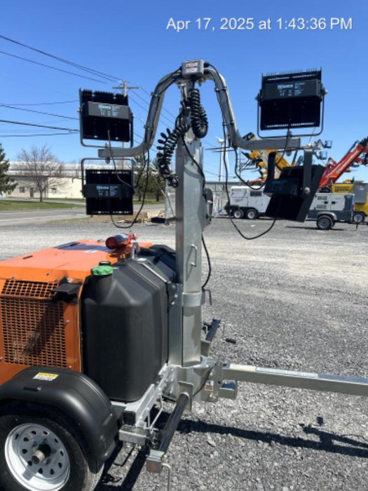 2024 Wanco WLTT-4MM4K Diesel, Deep Sea Controller, Shore Power Plug, Auto Start, (4) 350W LED Floodlights, 4kW Generator, 60 Gal Fuel Tank, 2" Ball, T3