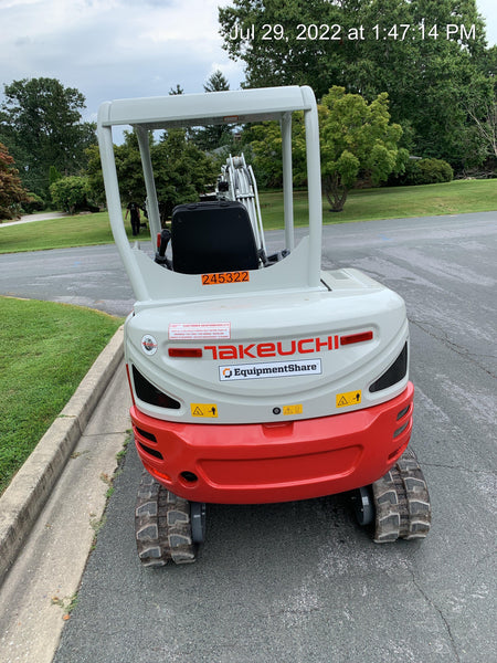 2022 TAKEUCHI TB235-2R