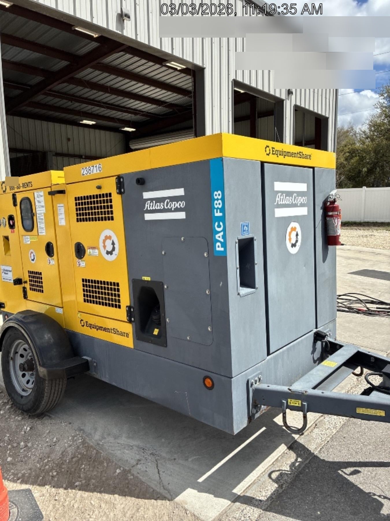 2022 ATLAS COPCO PAC F88 PD-S