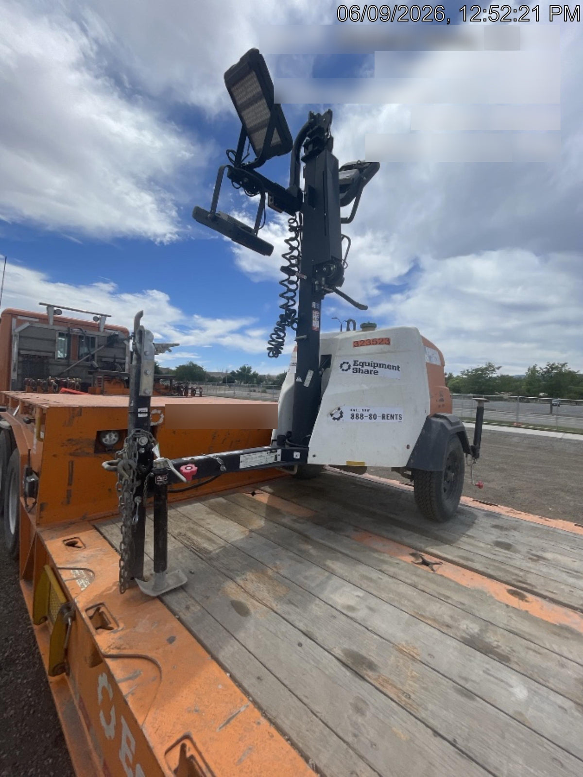 2023 Generac MLT2 Diesel, Flex Switch 120V Input, Powerzone Controller, (4) 320W LED Lights, 4kW Generator, 39.9 Gal Fuel Tank, 2" Ball, T3