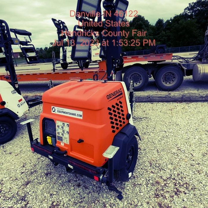 2023 Generac MLT2 Diesel, Flex Switch 120V Input, Powerzone Controller, (4) 320W LED Lights, 4kW Generator, 39.9 Gal Fuel Tank, 2" Ball, T3