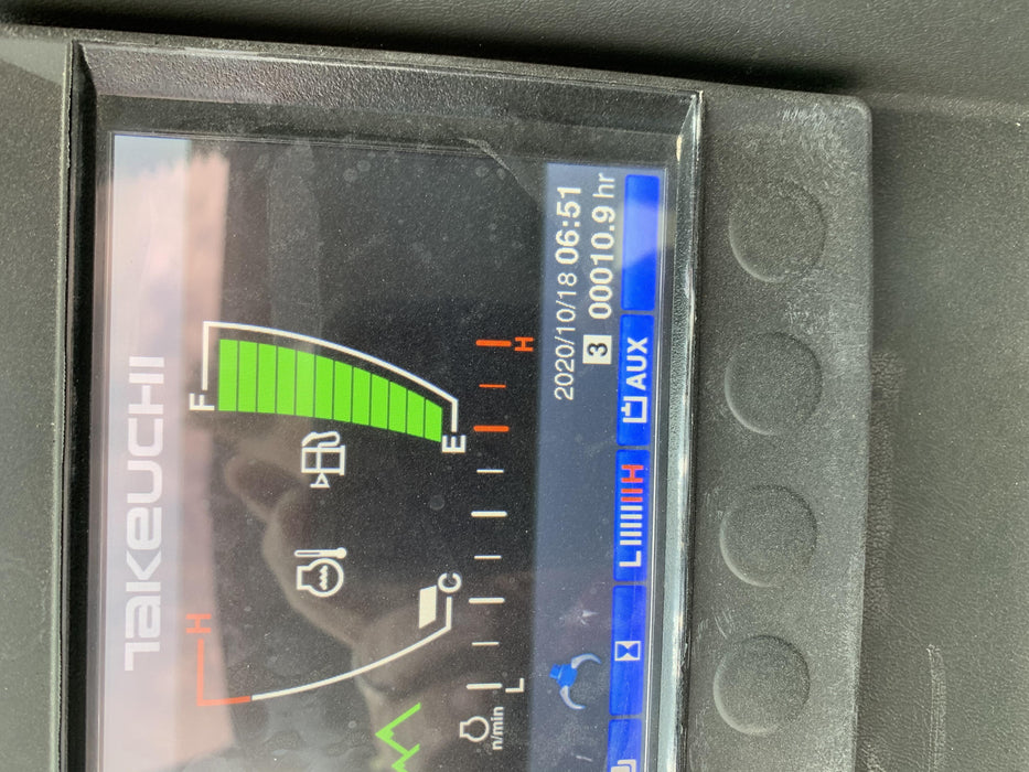 2020 Takeuchi TB-235-2CR Cab/Heat/Air, Rubber Tracks, Manual TAG QC