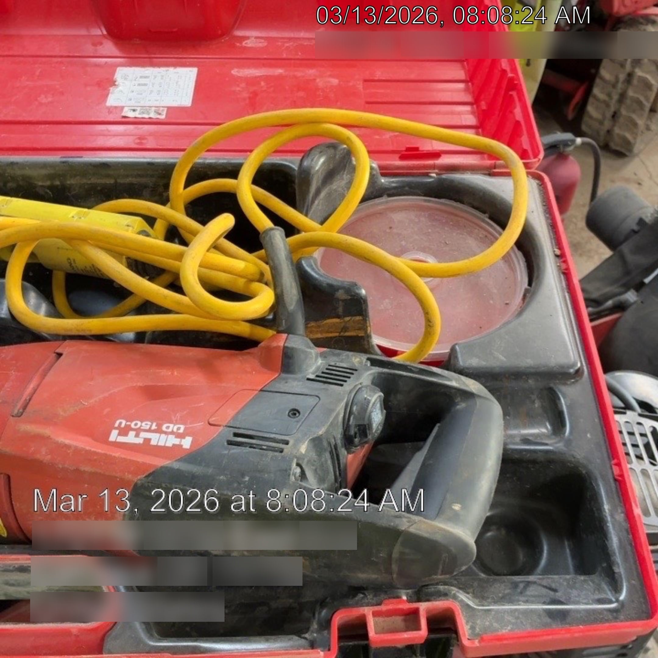2019 HILTI DD 150-U