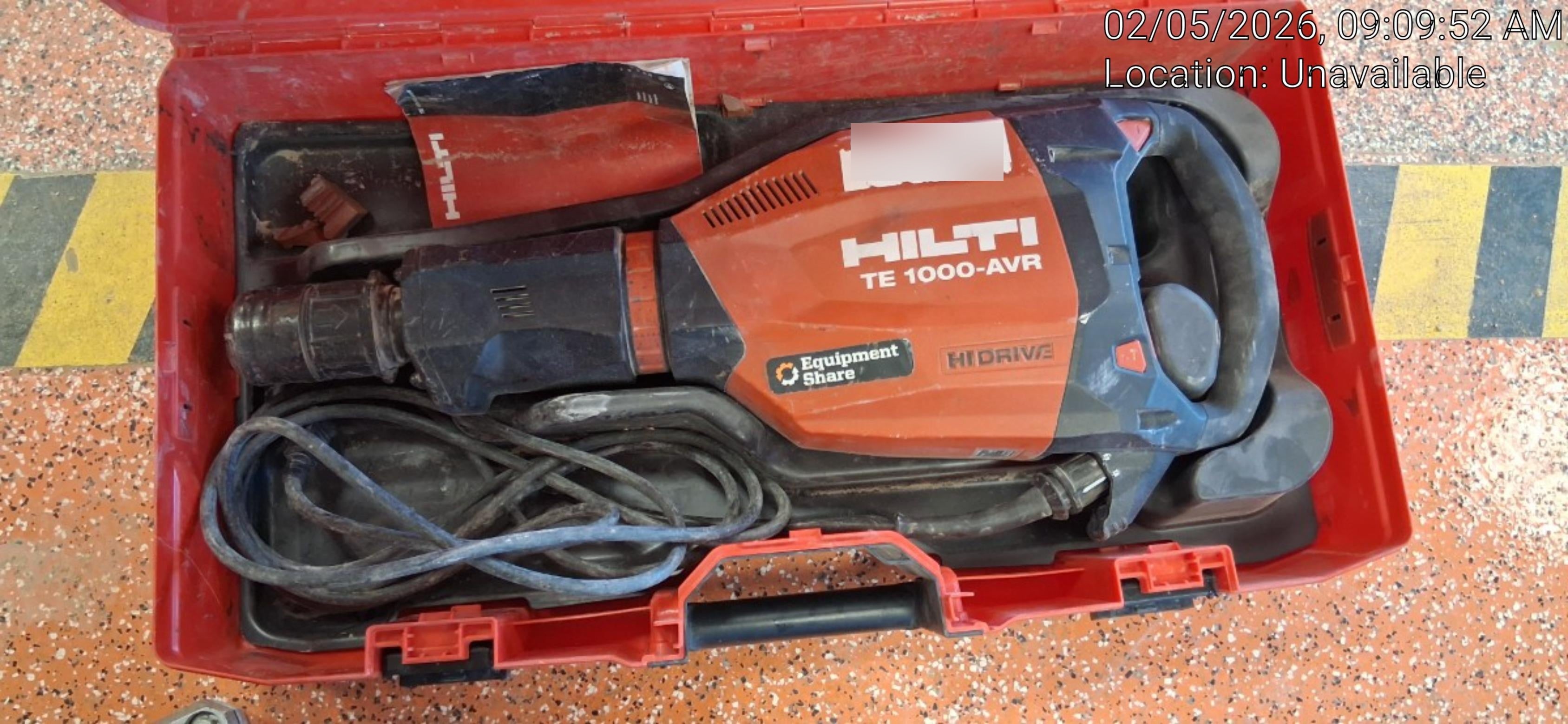 2019 HILTI TE 1000-AVR