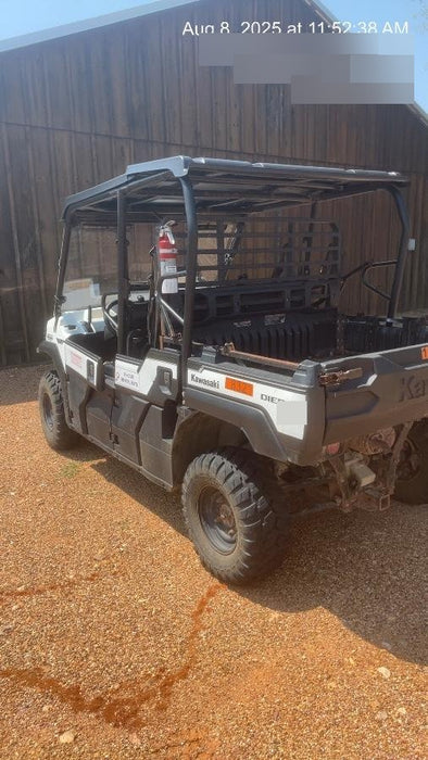 2018 Kawasaki MULE PRO-DX Kawasaki Mule 4x4 Diesel UTV w/Hard Top, Windshield, Beacon, Backup Alarm, ES Keypad/Hardware Installed