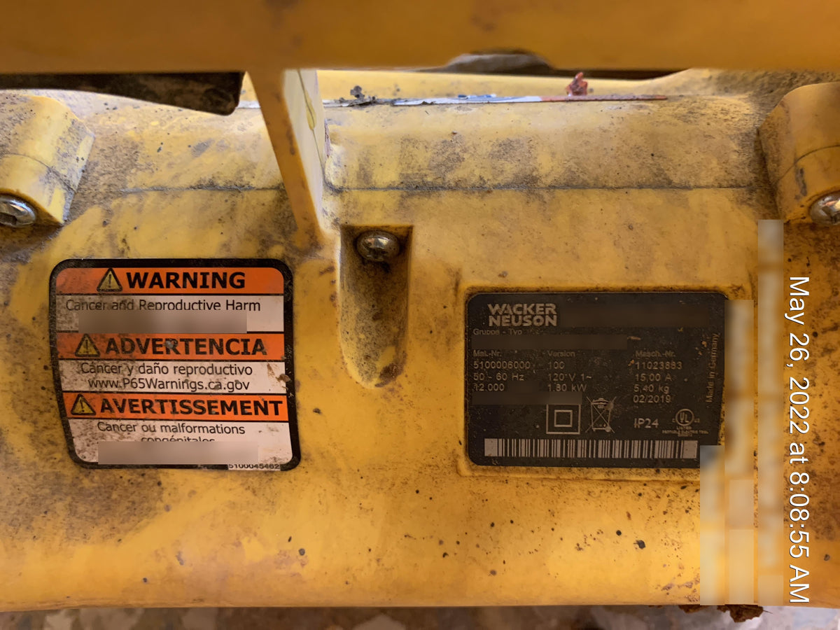2019 WACKER NEUSON M2500