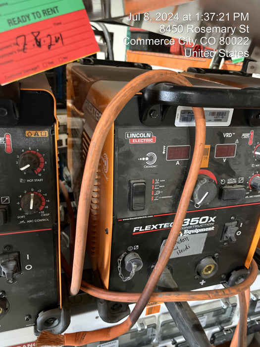 2023 LINCOLN ELECTRIC FLEXTEC 350X