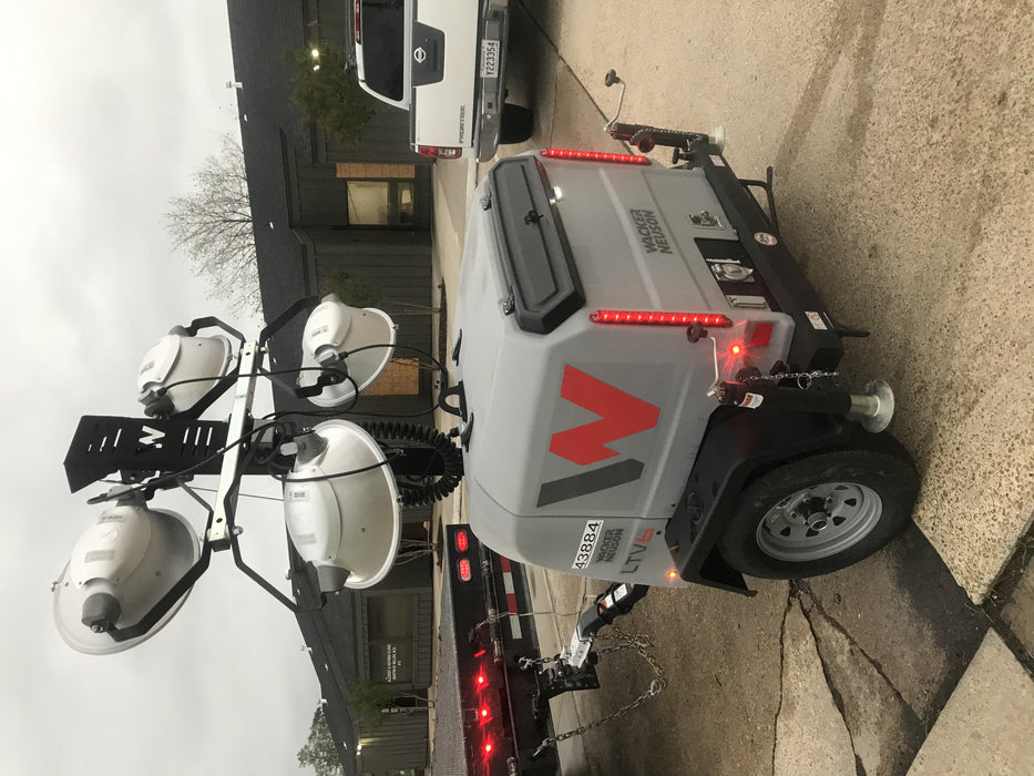 2019 Wacker Neuson LTV6L-MH Wacker Neuson LTV6L Mobile Light Tower w/Fuel Level Sensor Installed