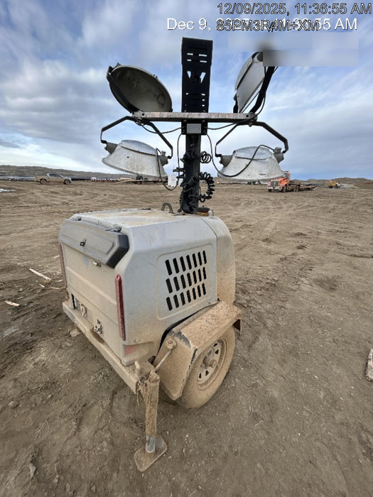 2019 Wacker Neuson LTV6L-MH Mobile Light Tower w/Fuel Level Sensor Installed