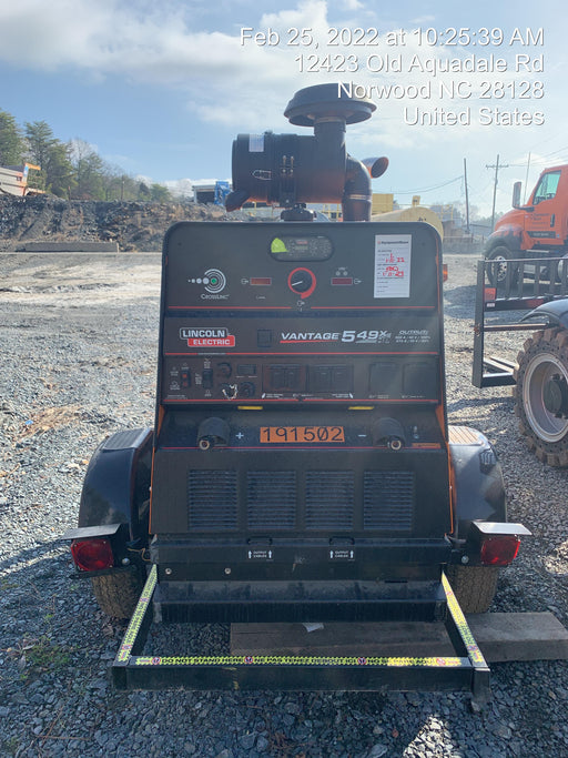 2021 LINCOLN ELECTRIC Vantage 549X