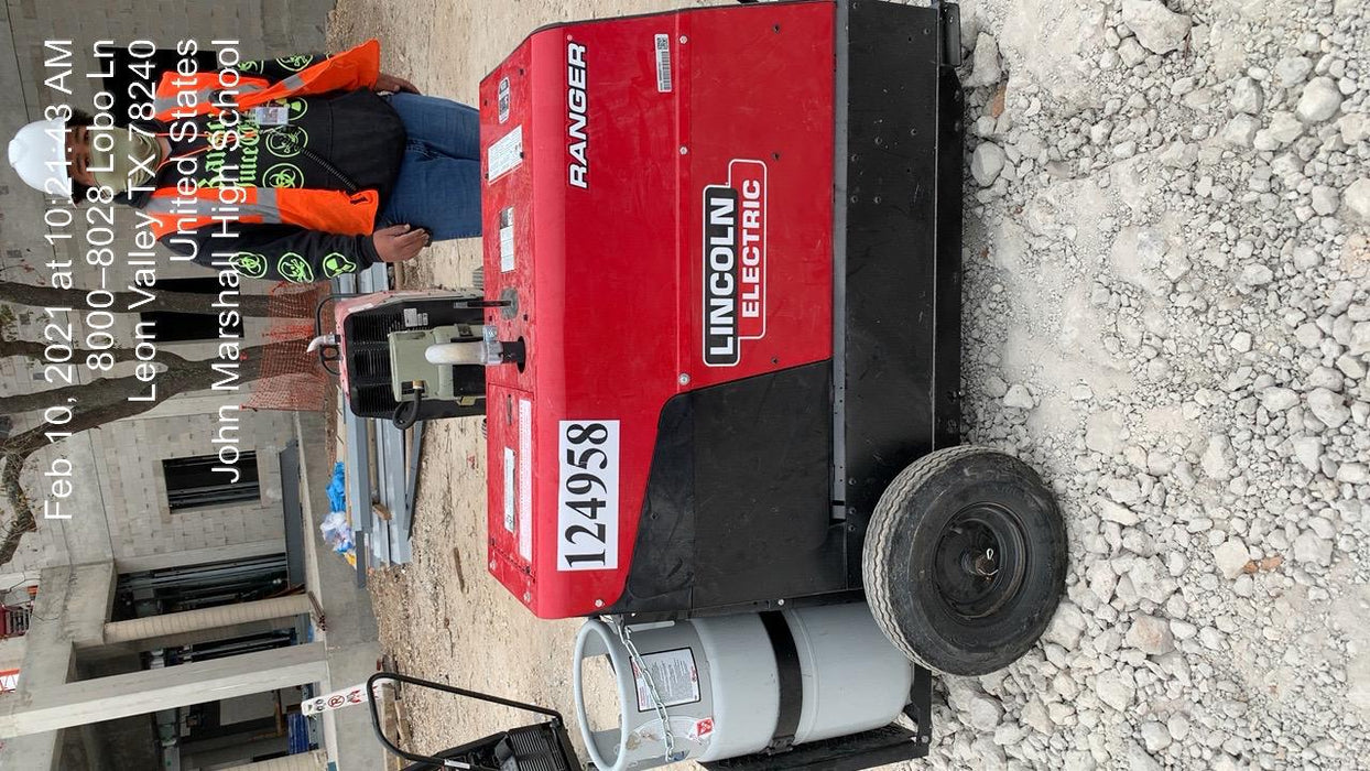 2021 Lincoln Electric Ranger 305 LPG RANGER 305 LPG ONE-PAK