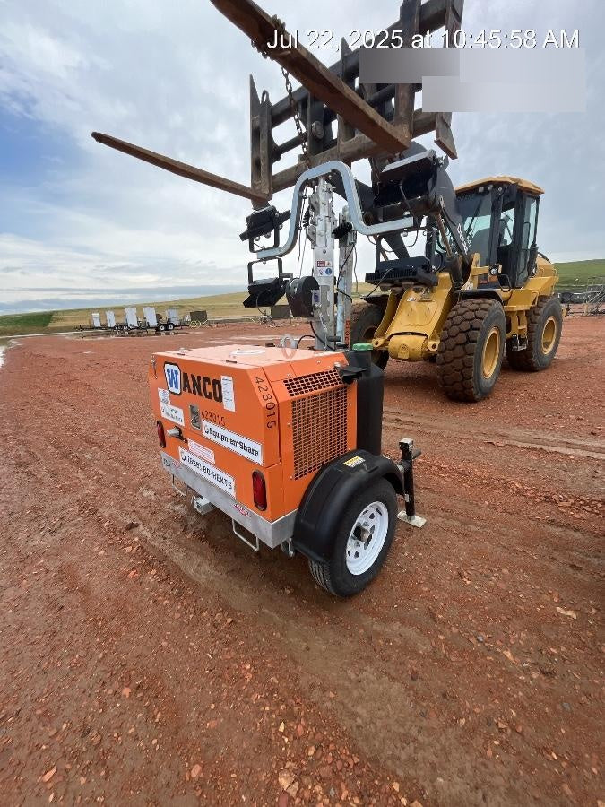 2024 Wanco WLTT-4MM4K Diesel, Deep Sea Controller, Shore Power Plug, Auto Start, (4) 350W LED Floodlights, 4kW Generator, 60 Gal Fuel Tank, 2" Ball, T3
