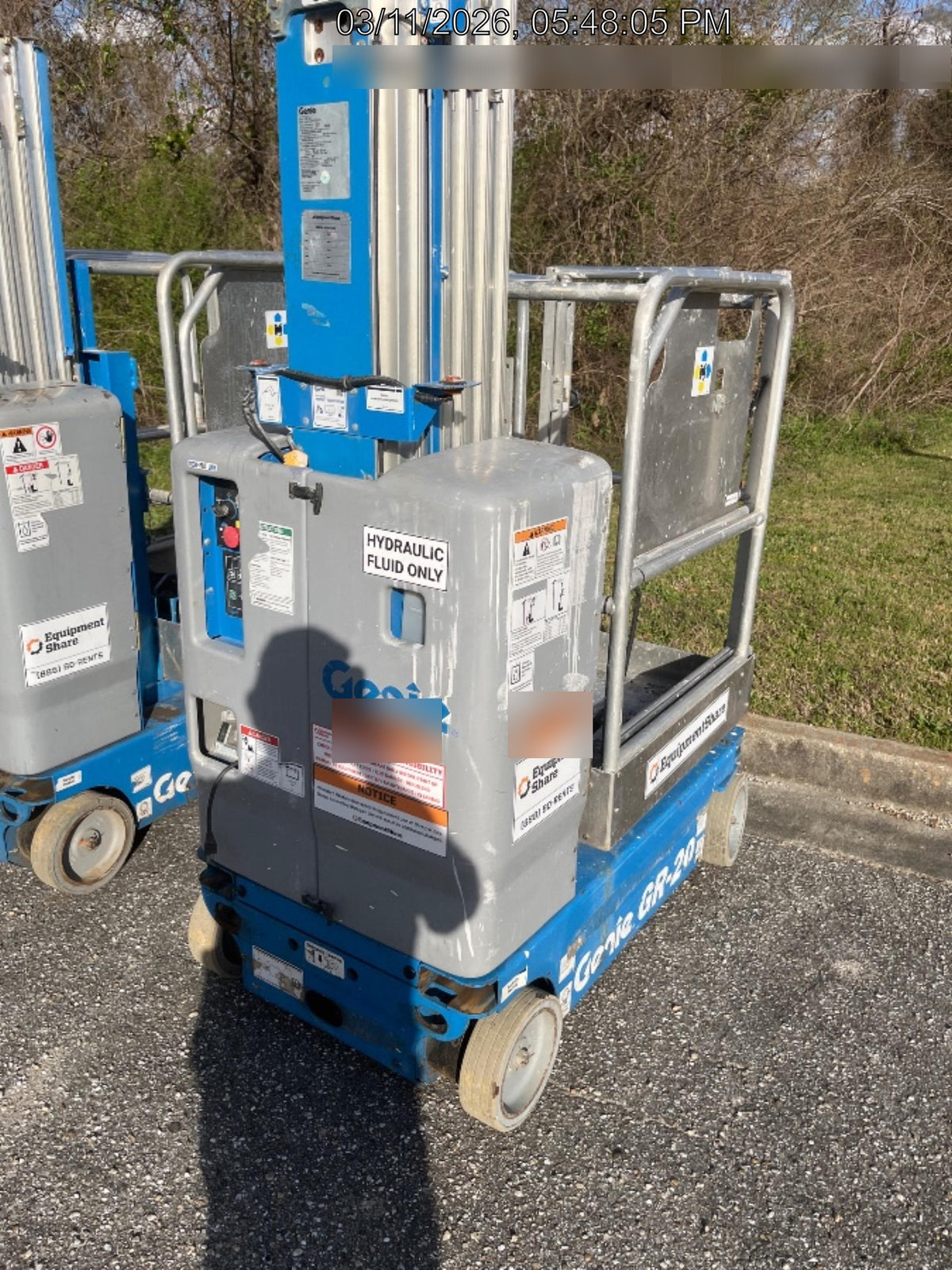 2019 GENIE GR-20