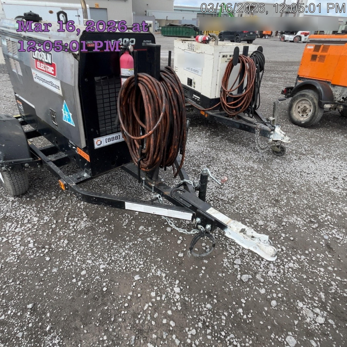2024 Lincoln Electric LE400 Kubota V1505, Trlr, Cable Rack, Light Kit, ES Decals, T3
