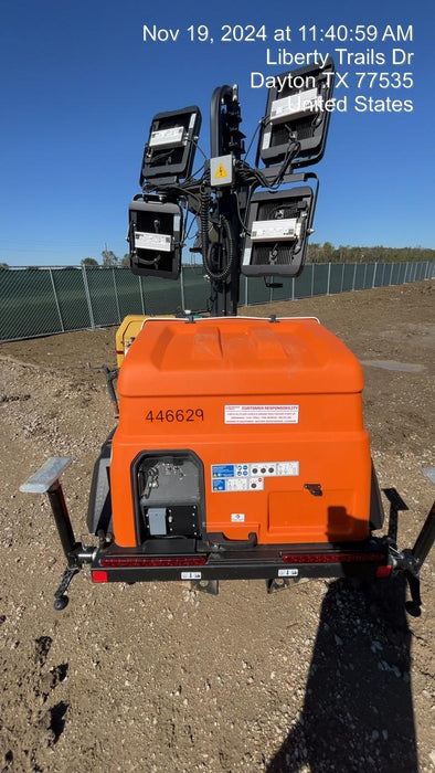 2024 Generac MLTS-4 2.4kW, Mitsu Eng, Analog, LED, Diesel.