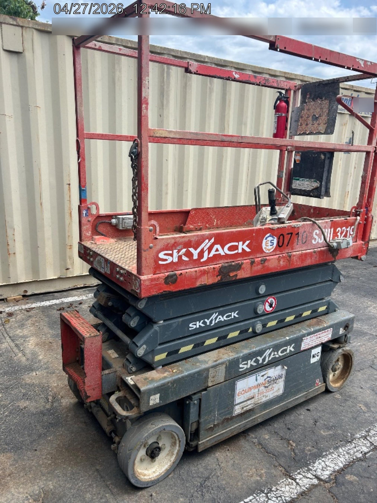 2016 SKYJACK SJIII-3219