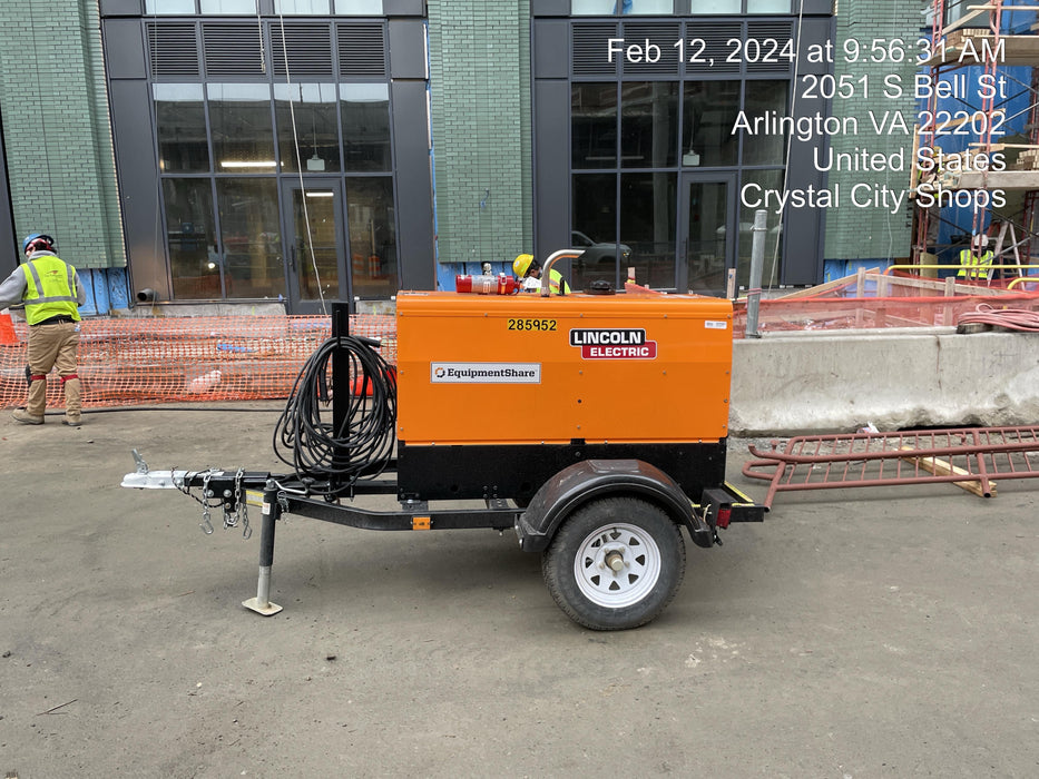 2022 Lincoln Electric LE400 Kubota V1505, Trlr, Cable Rack, Light Kit, ES Decals, T3