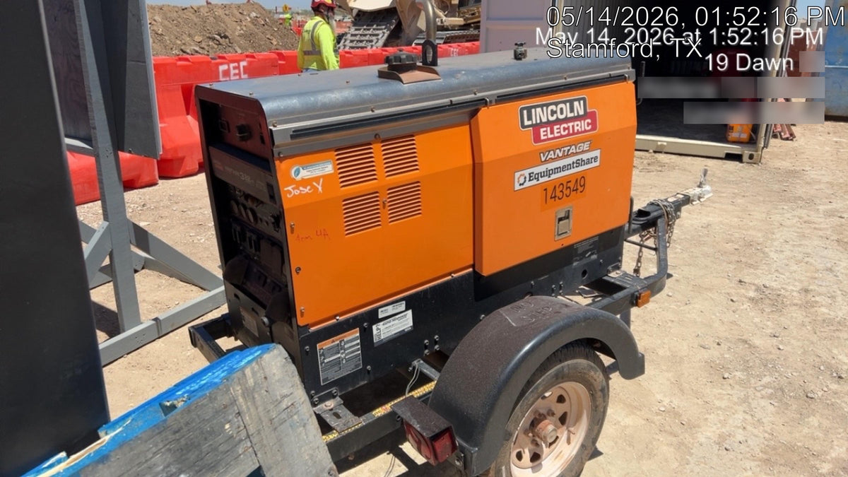 2021 Lincoln Electric Vantage 322 VANTAGE 322 READY-PAK 3
(EQUIPMENTSHARE)