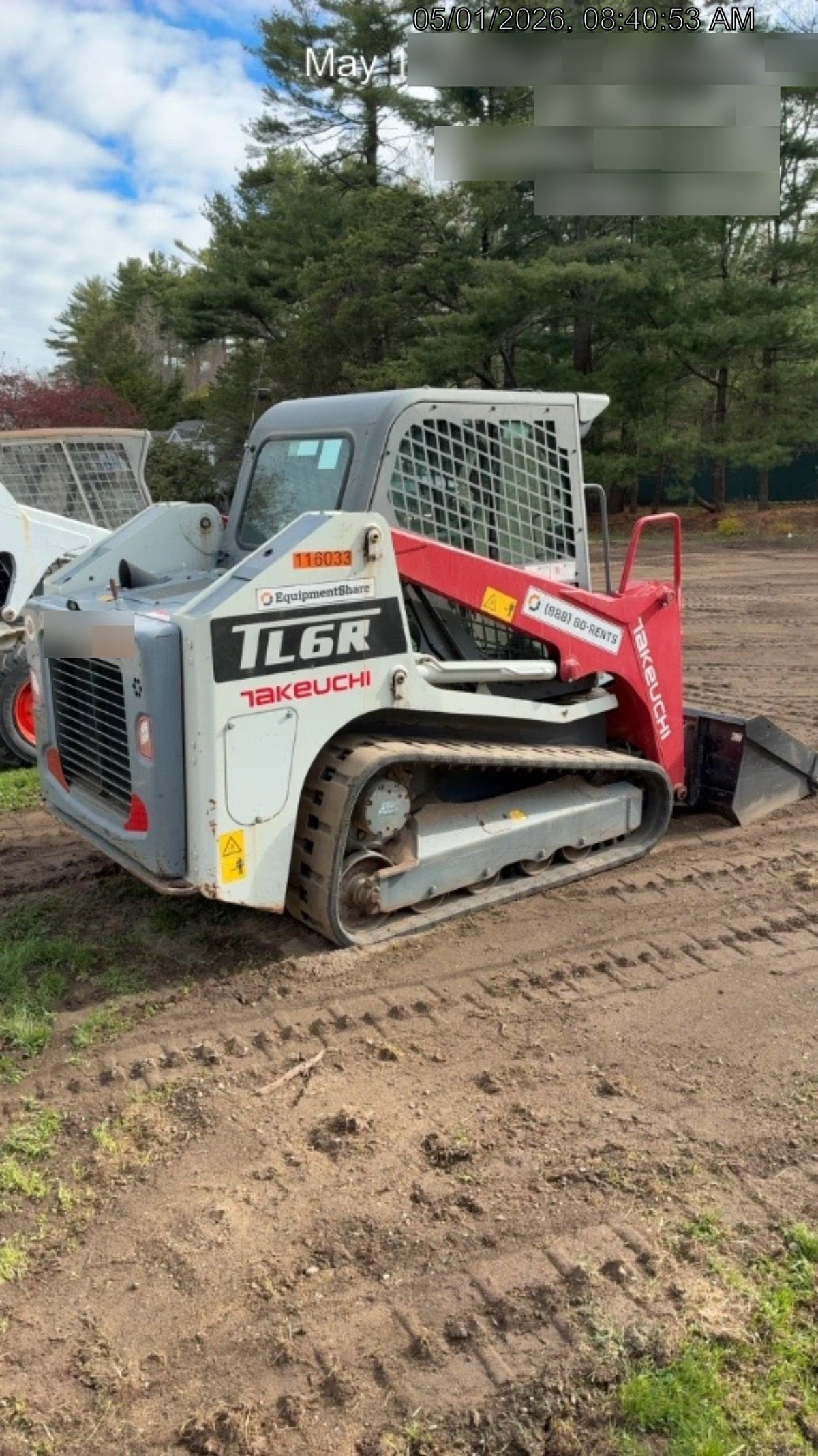 2020 Takeuchi TL6CR Cab/Heat/Air, Hydraulic QC