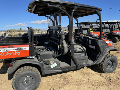 2022 Kubota RTV-X1140W-H Plastic Canopy, Windshield Acrylic Clear, LED Strobe Light, Wire Harness Kit, Back up Alarm