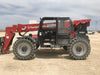 2019 Manitou MTA12042 120hp T4F, Cab/Heat/Air, Cab and Boom LED work lights, Auxiliary Hydraulics, Solid Tires, Amber strobe, Lift Hook 66" Carriage, 60" Forks