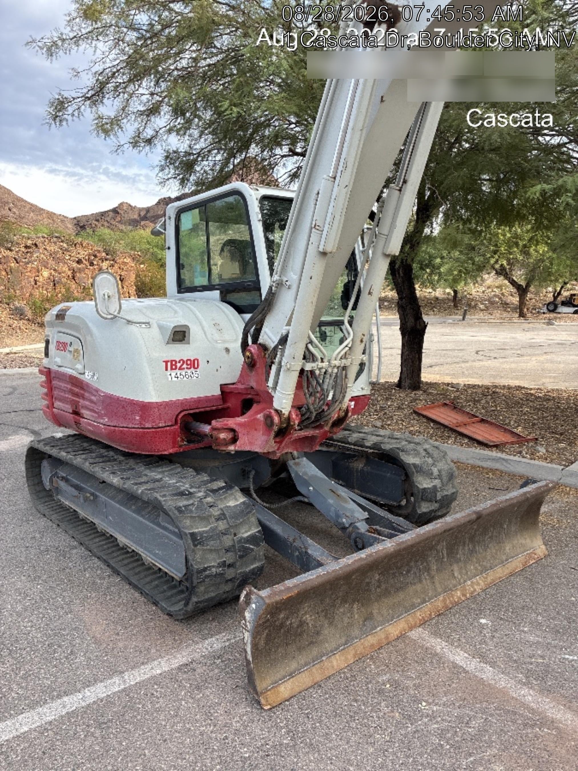 2021 TAKEUCHI TB290C