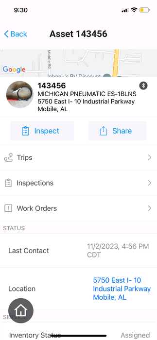 2021 MICHIGAN PNEUMATIC ES-1BLNS