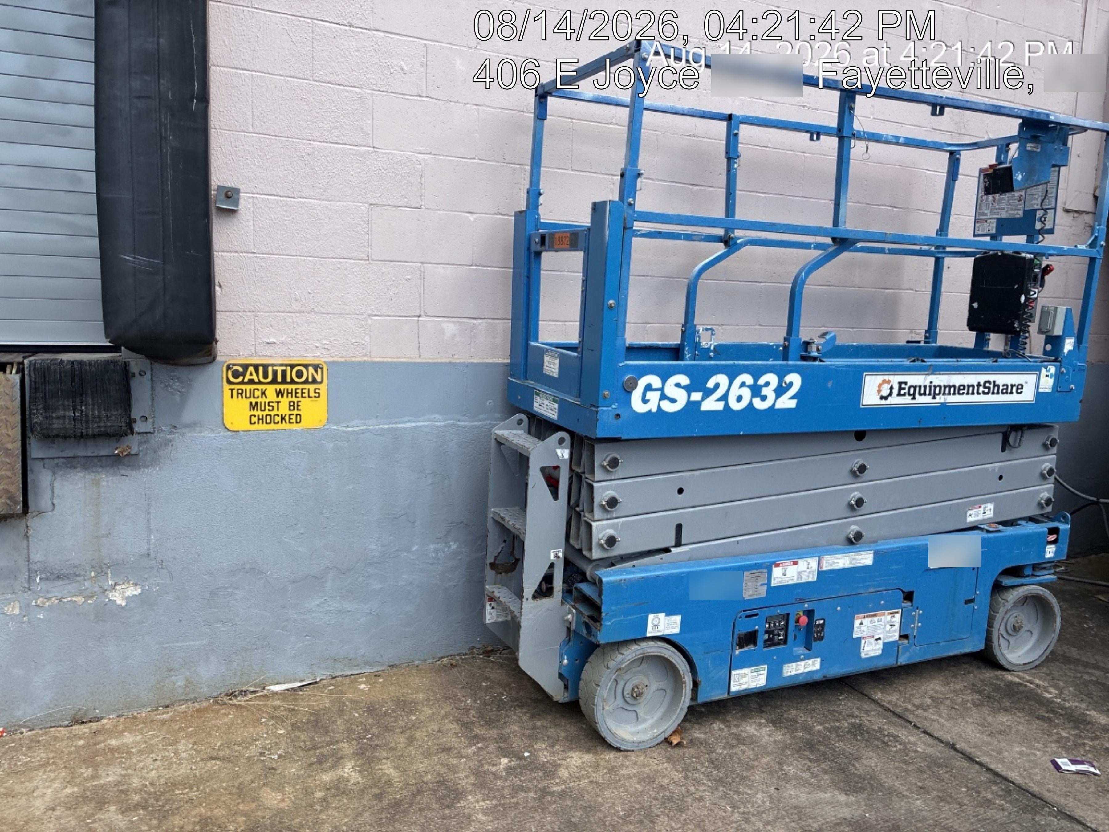 2018 Genie GS-2632 GENIE GS-2632 w/Fixed Rail, Chain Entry