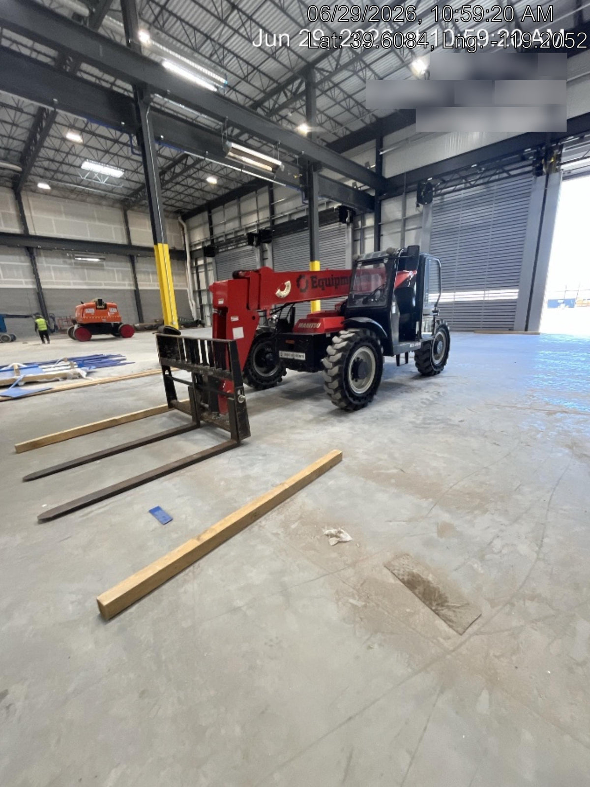 2020 Manitou MTA8044 Cab/Heat/Air, Solid Tires, Work Lights, Beacon, Aux Hydraulics, Back up Alarm, Lifting Eye, Mirrors, ES Keypad