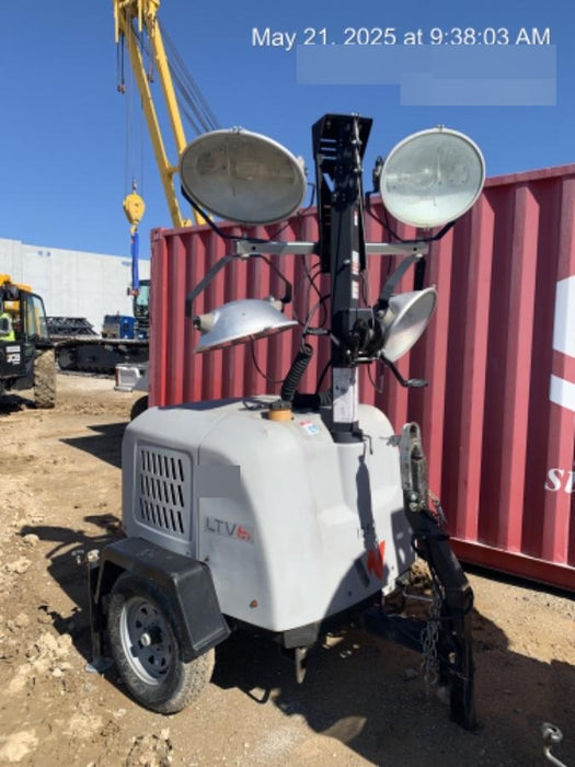 2018 Wacker Neuson LTV6L-MH Wacker Neuson LTV6L Mobile Light Tower w/Fuel Level Sensor Installed