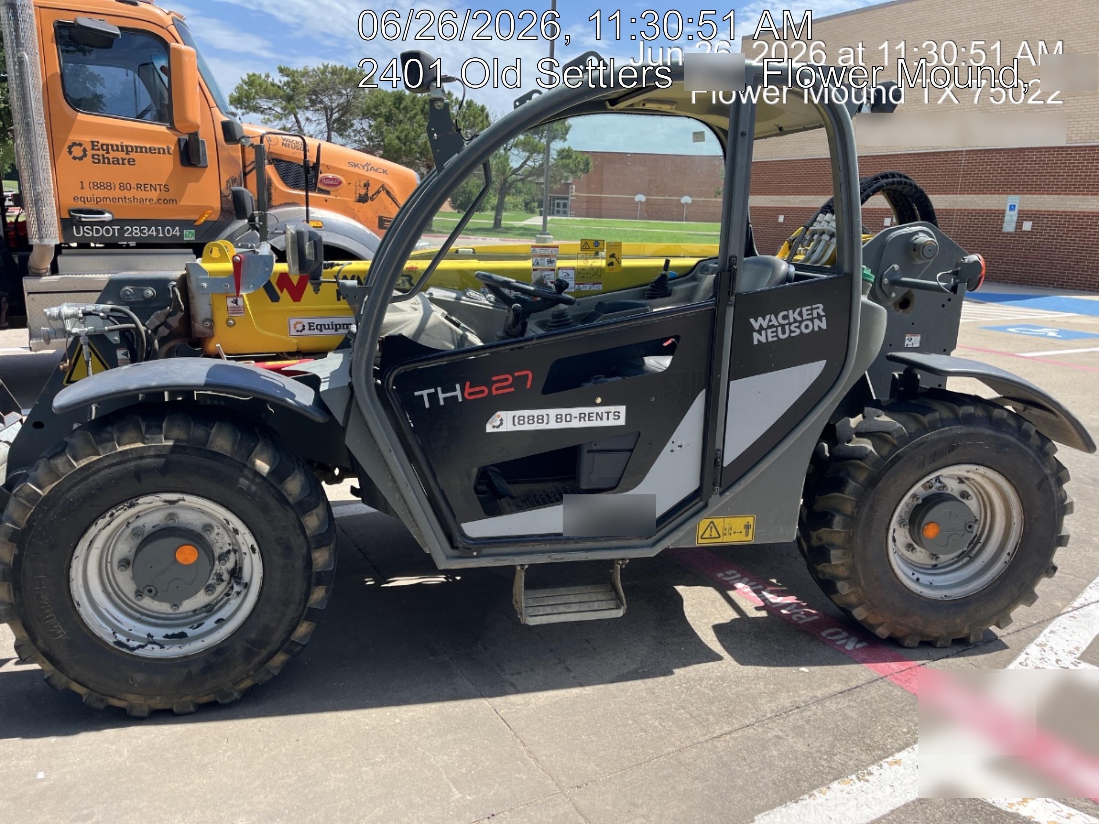 2019 WACKER NEUSON TH627