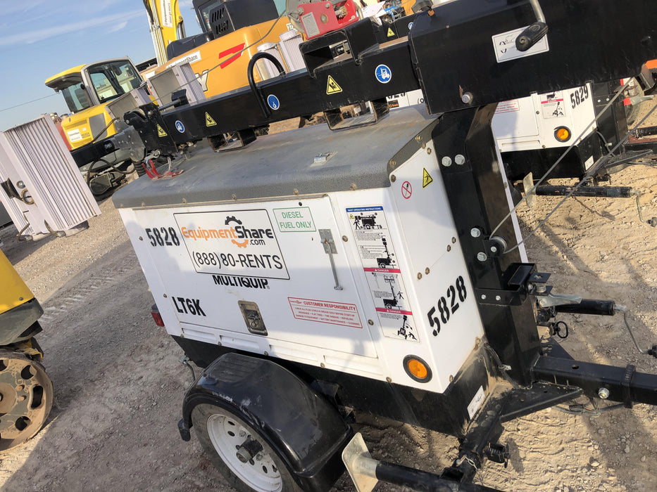 2017 Multiquip LT6K` MultiQuip LT6KV Towable Light Tower