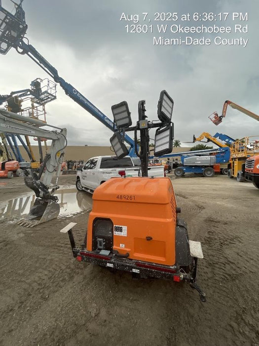 2025 Generac MLTS-4 Diesel, Mitsubishi L2E, 7.1 hp @1800 rpm, Flex Switch 120V Input, Powerzone Controller, (4) 320W LED Lights, 4kW Generator, 39.9 Gal Fuel Tank, 2" Ball, T3, ES Decals