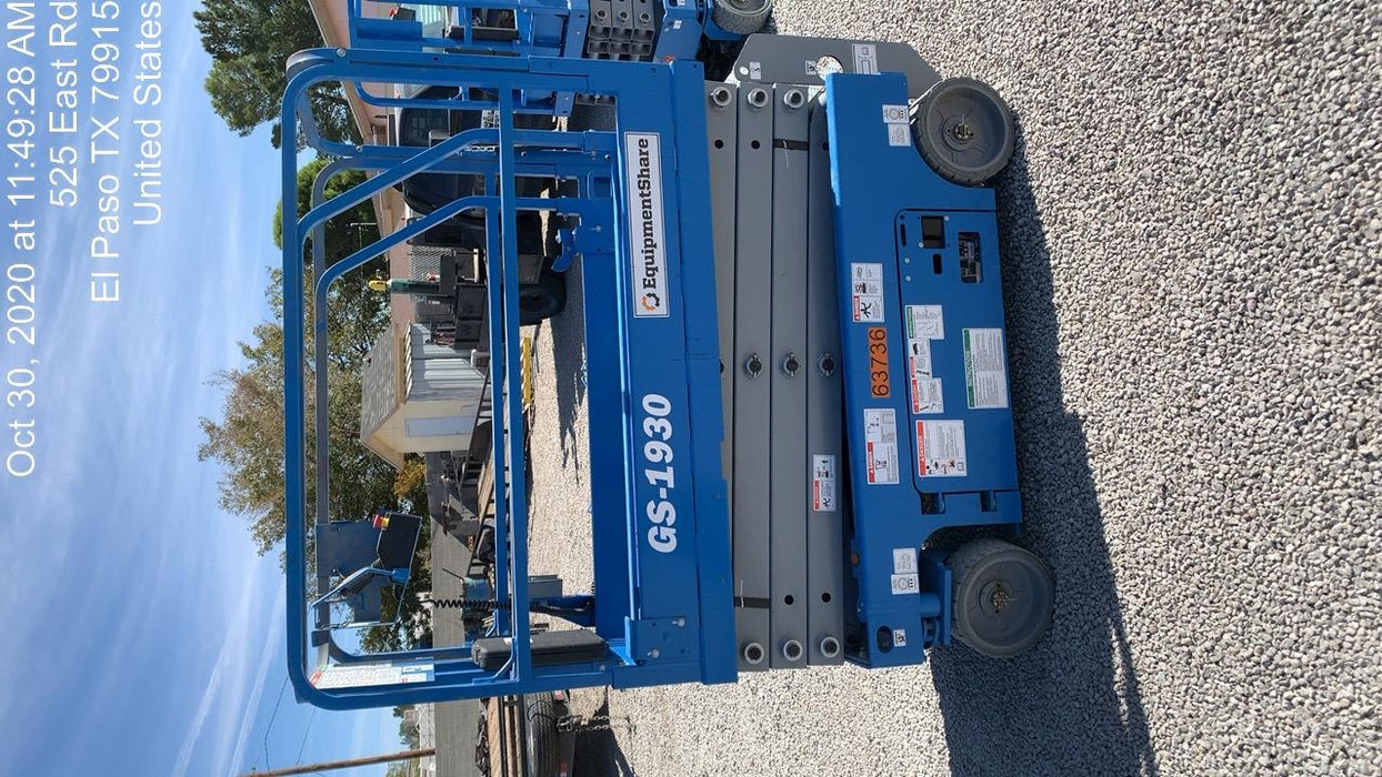 2020 Genie GS-1930 Standard Machine