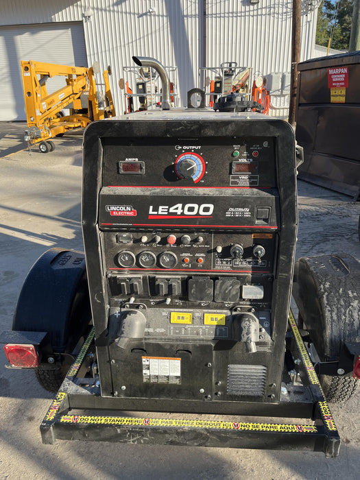 2024 Lincoln Electric LE400 Kubota V1505, Trlr, Cable Rack, Light Kit, ES Decals, T3