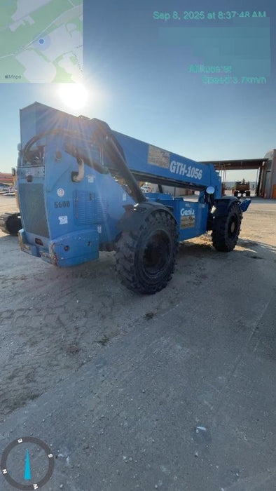 2017 Genie GTH-1056 Genie GTH1056, Solid Tires, 60" carriage, Light Kit, Open ROPS