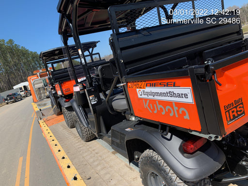2022 Kubota RTV-X1140W-H Plastic Canopy, Windshield Acrylic Clear, LED Strobe Light, Wire Harness Kit, Back up Alarm